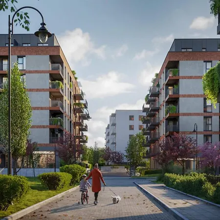 Lumina I Premium 2br I Balcony I Ac I Parking I Near Pasaz Lodzki Appartement